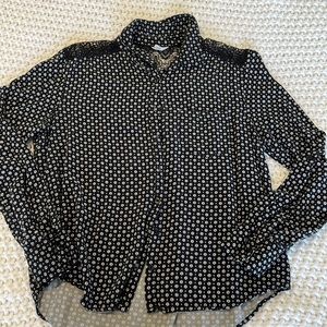 Aeropostale lace button up